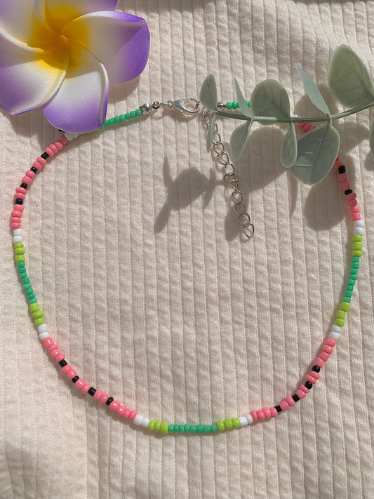 Adorable watermelon necklace